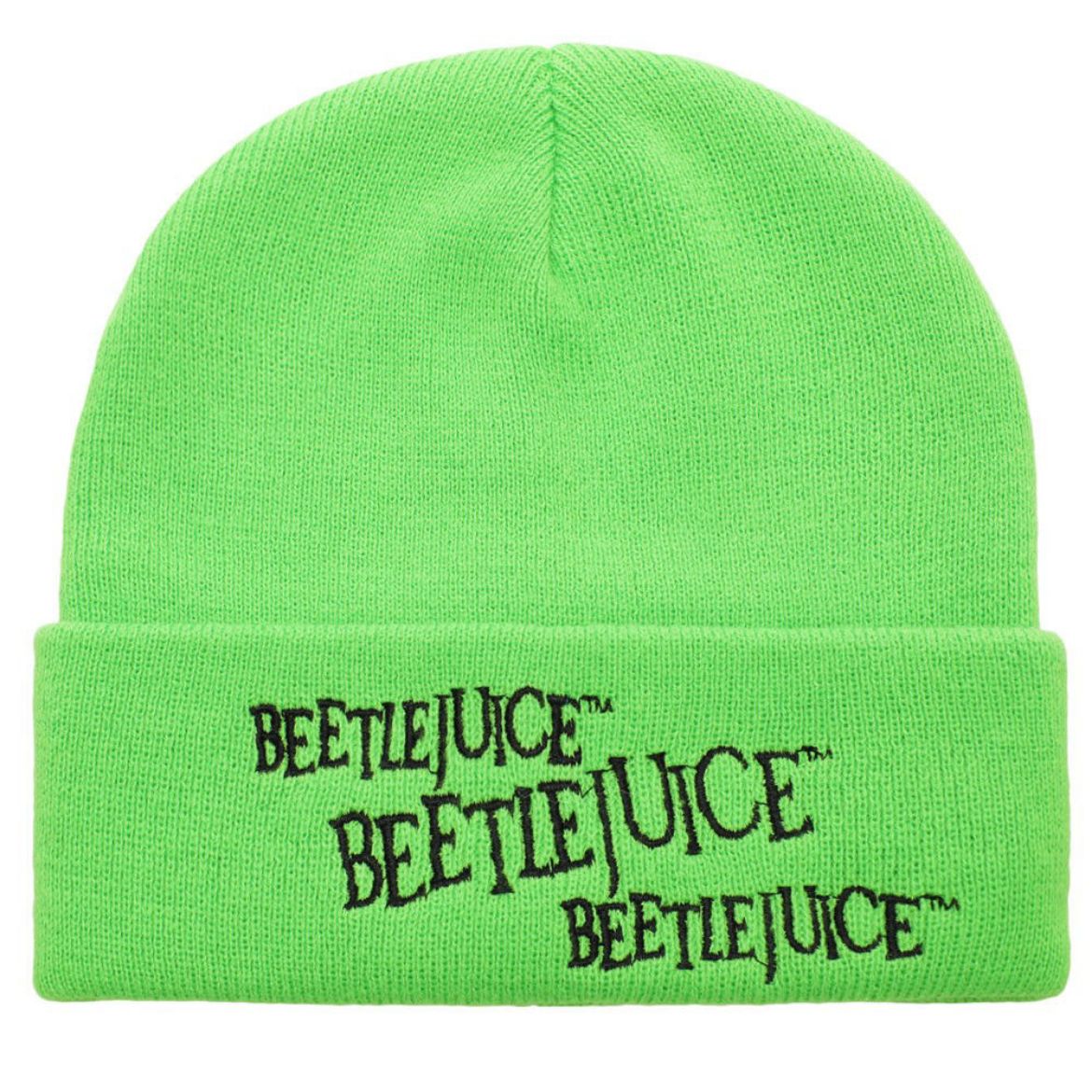Picture of Beetlejuice Neon Logo Beanie