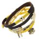 Picture of Harry Potter Hufflepuff Bracelet Set