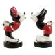 Picture of Disney Mickey & Minnie Kissing Sculpted Ceramic Salt & Pepper Set