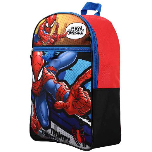 Picture of Marvel Spider-Man 6 pc Backpack Set