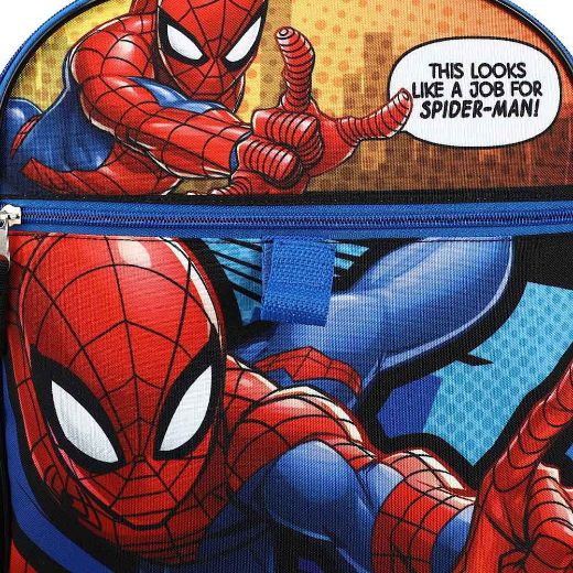 Picture of Marvel Spider-Man 6 pc Backpack Set