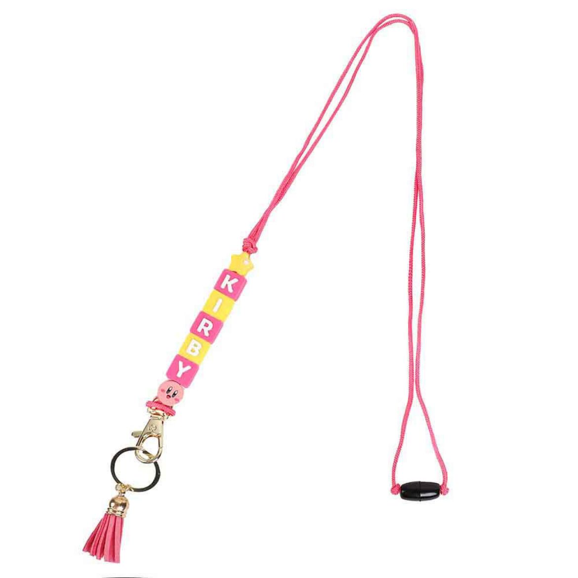 Picture of Kirby Charmed Beaded Lanyard