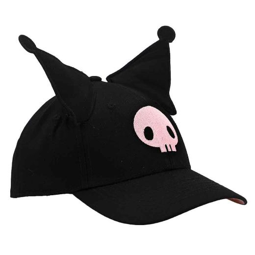 Picture of Kuromi 3D Cosplay Embroidered Hat