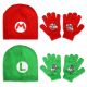 Picture of Super Mario Bros Youth Beanie & Gloves Combo - Set of 2