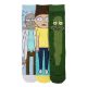Picture of Rick & Morty Animigos 360 Character 3 Pair Crew Socks