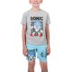 Picture of Sonic the Hedgehog Checkered Youth Tee & Shorts Set