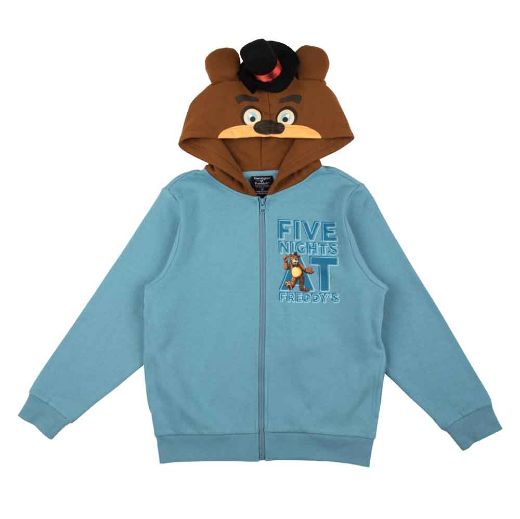 Picture of Five Nights at Freddy's 3D Youth Cosplay Zip Up Hoodie