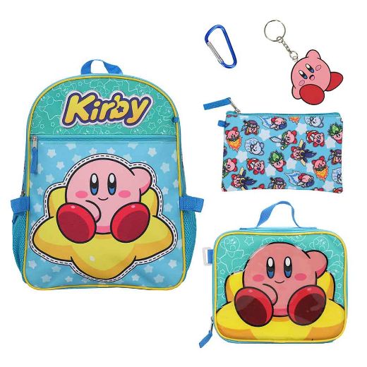 Picture of Kirby 5pc Youth Backpack Set