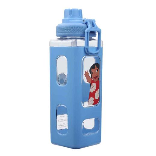 Picture of Disney Lilo & Stitch 24 oz. Square Plastic Water Bottle
