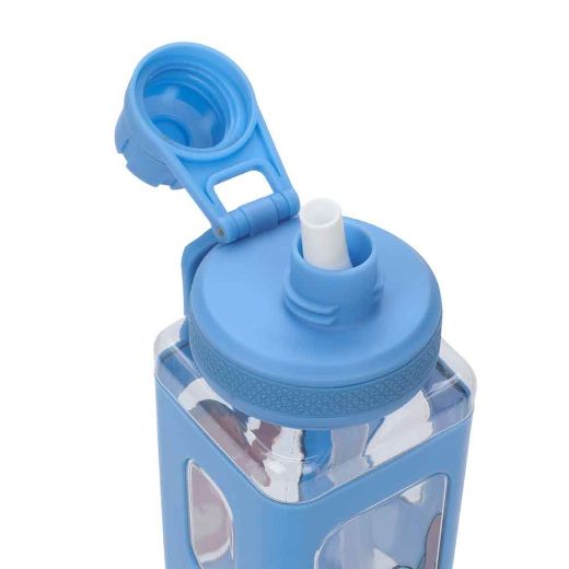 Picture of Disney Lilo & Stitch 24 oz. Square Plastic Water Bottle