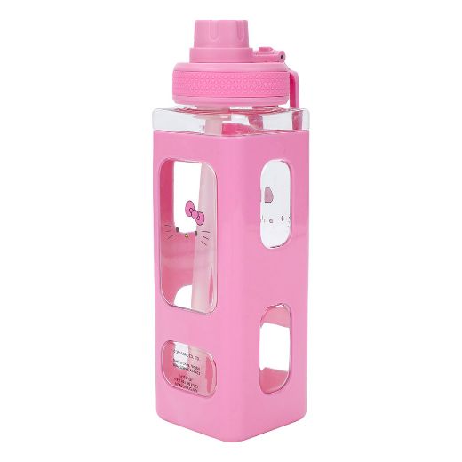 Picture of Hello Kitty 24 oz. Square Plastic Water Bottle