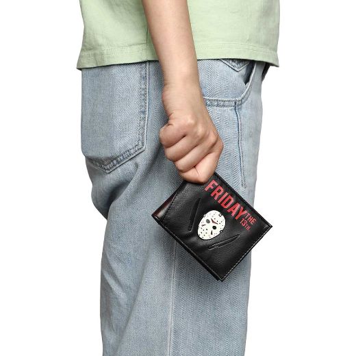 Picture of Friday the 13th Jason Mask Bi-fold Wallet