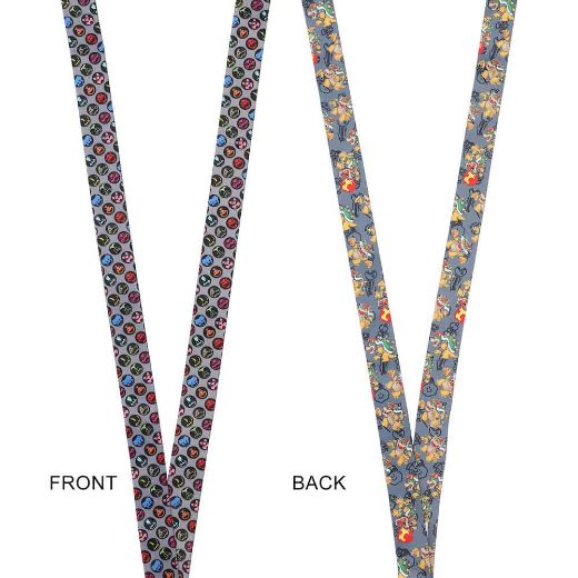 Picture of Super Mario Bowser AOP Lanyard