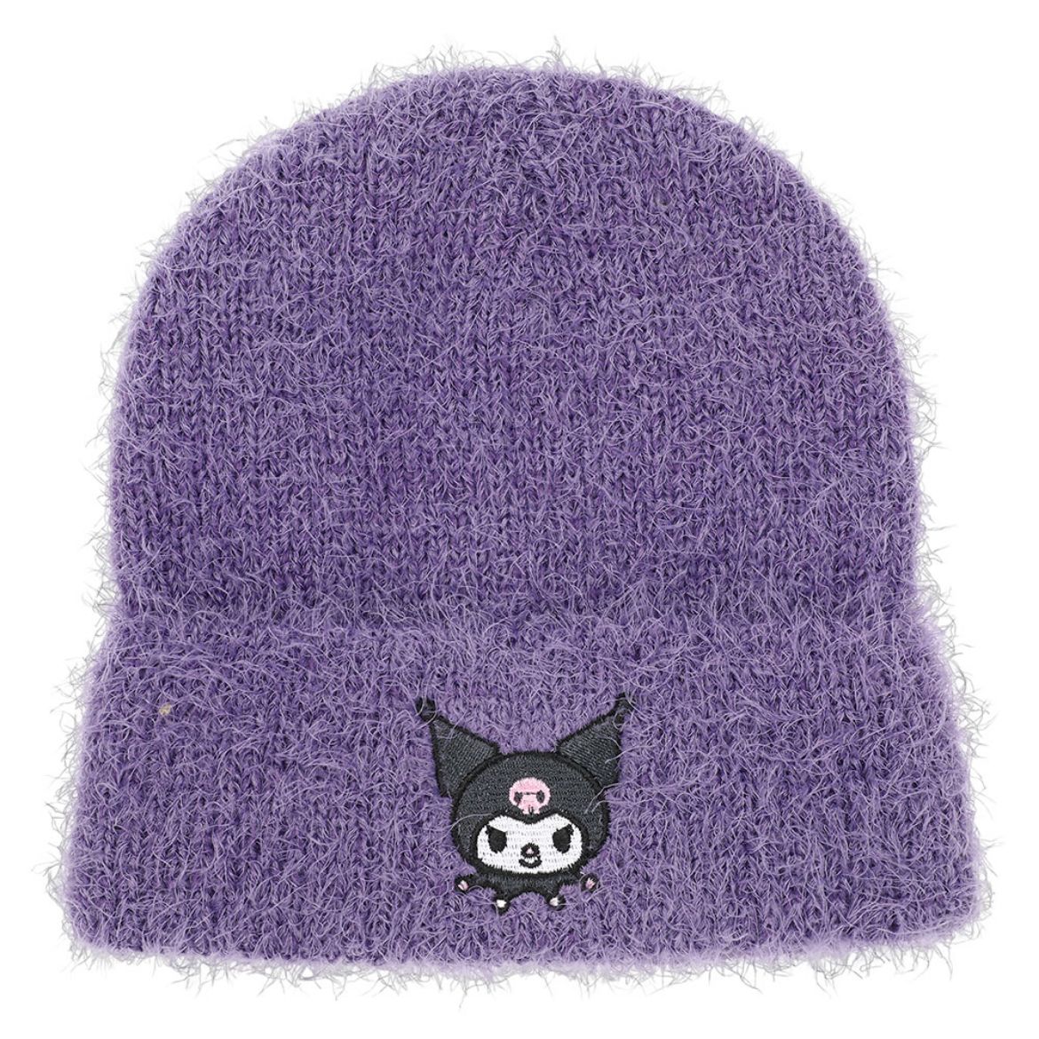 Picture of Kuromi Soft Fuzzy Cuff Beanie