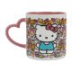 Picture of Hello Kitty Heart Shaped Handle 16 oz. Ceramic Mug