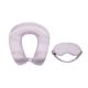 Picture of Bioworld Lavender Satin Neck Pillow & Eye Mask Travel Set
