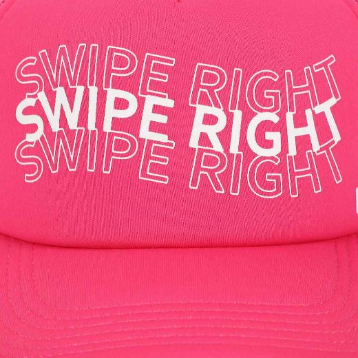 Picture of Bioworld Valentine's Day Swipe Right Trucker