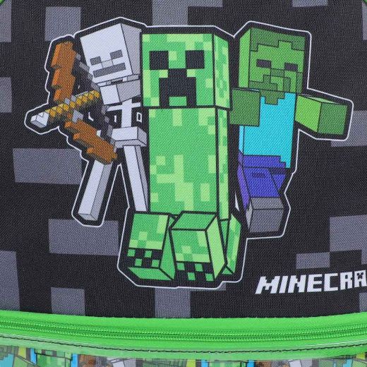 Picture of Minecraft Character 5 pc Youth Backpack Set