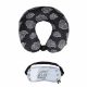 Picture of Naruto Neck Pillow, Throw and Eye Mask Travel Set