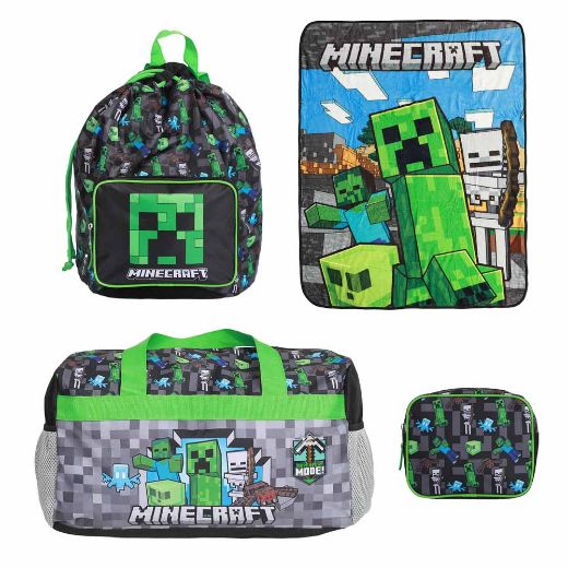 Picture of Minecraft Youth 4 pc. Travel Set