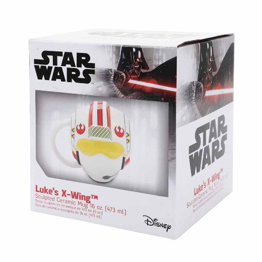 Picture of Star Wars Luke's X-Wing Helmet 16 oz. Sculpted Mug