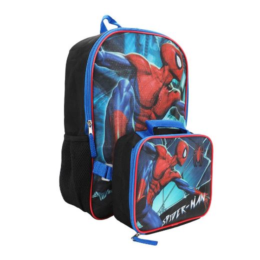 Picture of Marvel Spider-Man Youth Lunch Tote & Backpack