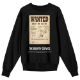 Picture of Apple Black Wanted Dead or Alive Unisex Sweatshirt