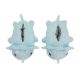 Picture of Blue Triceratops Youth 3D Plush Slippers