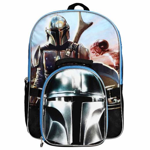 Picture of Star Wars The Mandalorian Youth Lunch Tote & Backpack