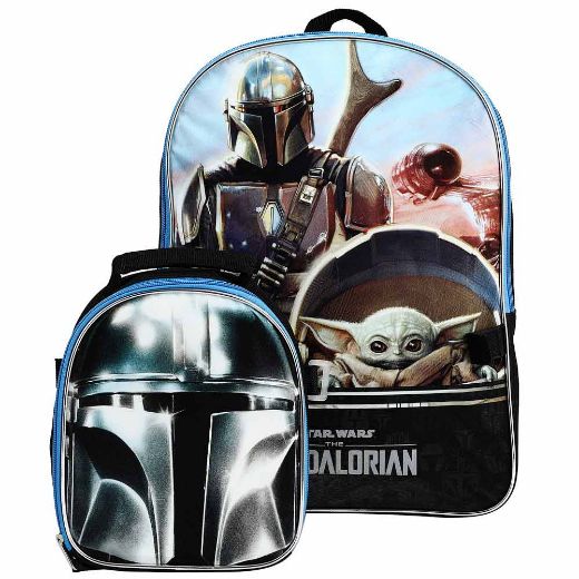 Picture of Star Wars The Mandalorian Youth Lunch Tote & Backpack