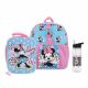 Picture of Disney Minnie Mouse Light Up Buckle 3 pc Toddler Backpack Set