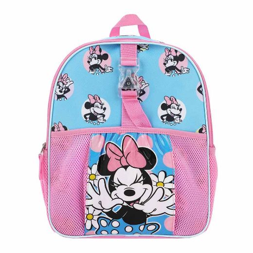 Picture of Disney Minnie Mouse Light Up Buckle 3 pc Toddler Backpack Set