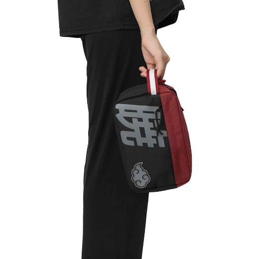 Picture of Naruto Akatsuki Cloud Travel Cosmetic Bag