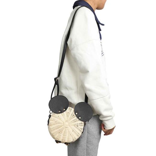 Picture of Disney Mickey Mouse Wicker Crossbody