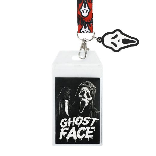 Picture of Ghost Face Sublimated Lanyard