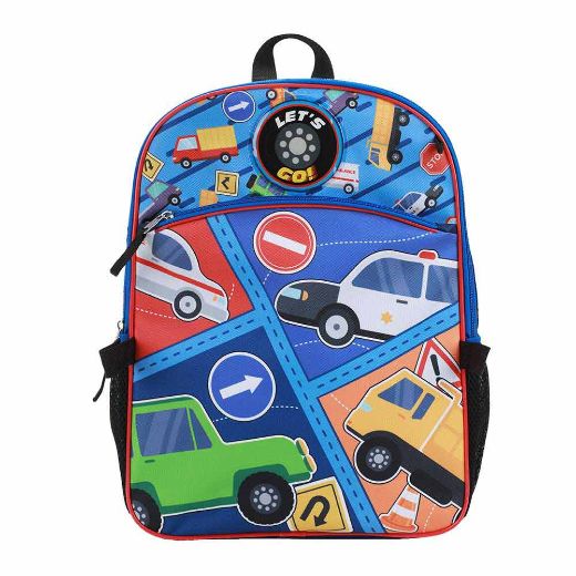 Picture of Bioworld Vroom Vroom 5 pc Youth Backpack Set