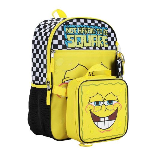 Picture of SpongeBob SquarePants 5 pc Youth Backpack Set