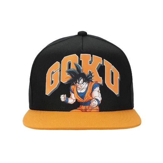 Picture of Dragon Ball Z Goku Youth Flat Bill Snapback