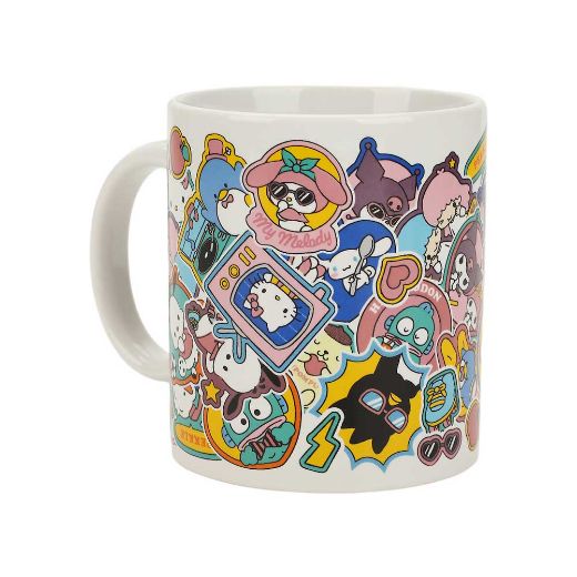 Picture of Hello Kitty & Friends Sticker Collection 16 oz. Ceramic Mug