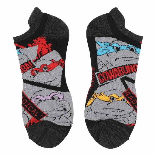Picture of Teenage Mutant Ninja Turtles 5 Pair Ankle Socks