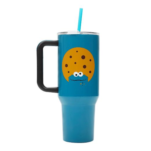 Picture of Sesame Street Cookie Monster 40 oz. Stainless Steel Tumbler
