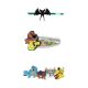 Picture of Pokemon Halloween 3 pc. Barrette Set