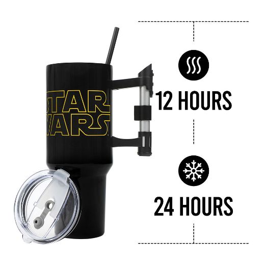 Picture of Star Wars 40 oz. Sculpted Handle Stainless Steel Tumbler