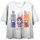 Picture of Fruit Basket Characters Crop Tee