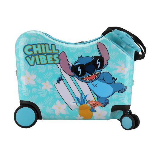 Picture of Disney Stitch Chill Vibes Ride on Luggage