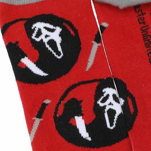 Picture of Ghost Face 5 Pair Ankle Socks