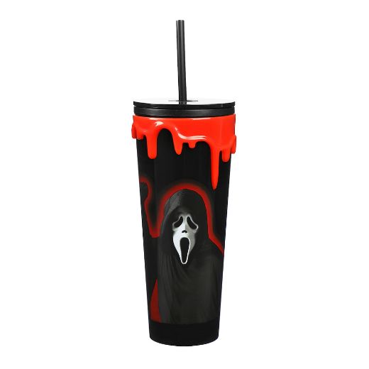 Picture of Ghost Face 3D Molded Drip 24 oz. Acrylic Tumbler