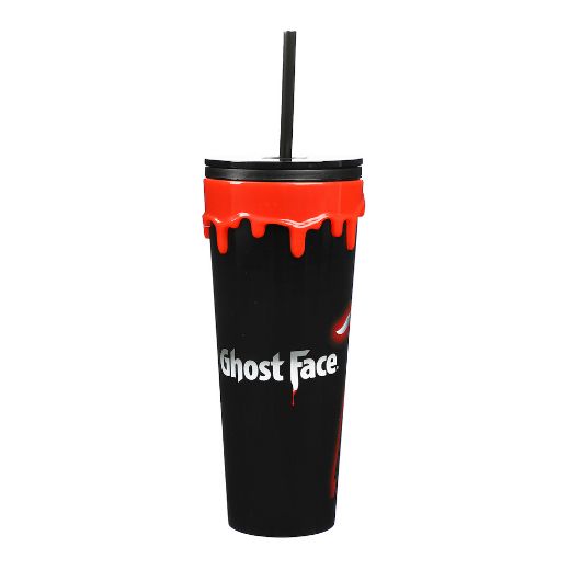 Picture of Ghost Face 3D Molded Drip 24 oz. Acrylic Tumbler