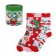 Picture of Hello Kitty Christmas Junior's 3 Pair Crew Box Set