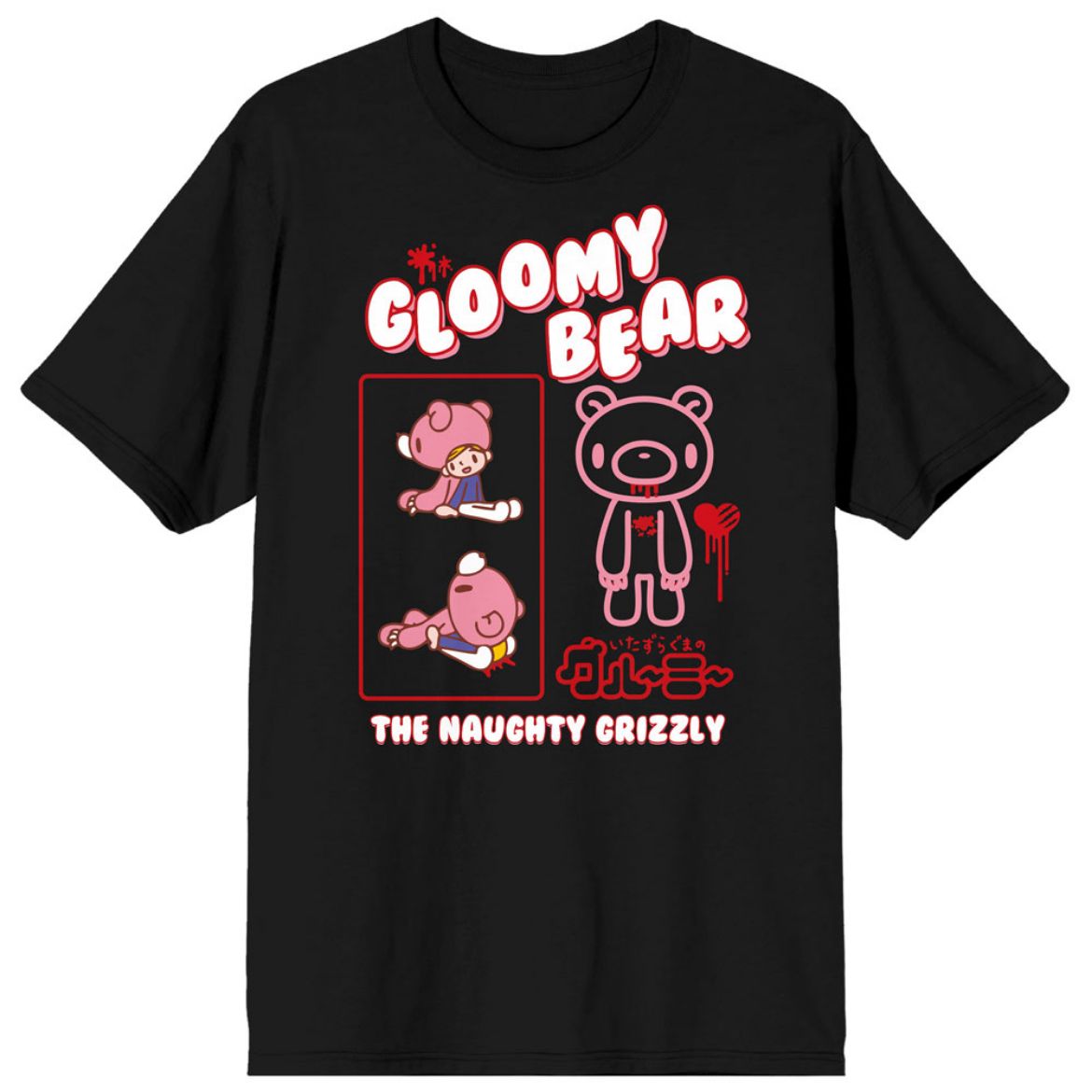 Picture of Gloomy Bear The Naughty Grizzly Unisex Tee